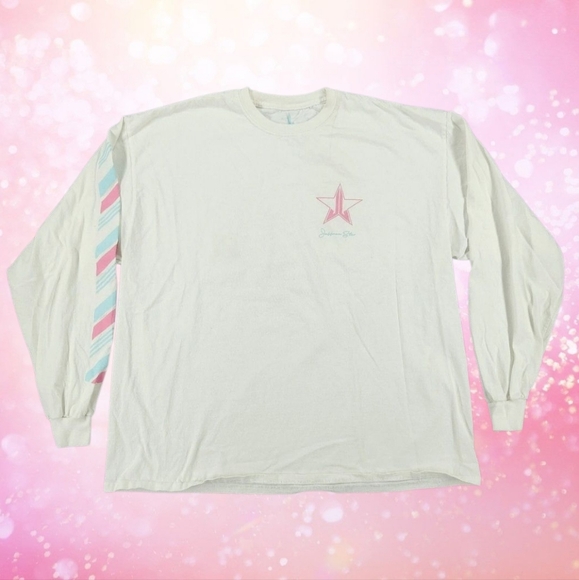 Jeffree Star Winter Longsleeve Unisex T-shirt. Men's 2x/Women's 3x P2P 27 M: 20 - Picture 1 of 4